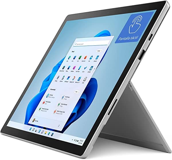 Microsoft Surface Pro 7+ 128GB i5 8GB RAM Windows 11 Home (Wi-Fi, Quad-Core i5-1135G7, Platinum) TFN-0001 ‎TFN-00001