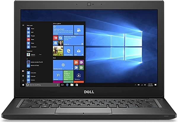 Amazon Renewed Dell Latitude 7280 pantalla táctil 12.5" HD | Intel Core i7-7600U | 16GB DDR4 | 512GB disco de estado sólido | cámara web | WiFi | Bluetooth | Windows 10 Pro (reacondicionado)
