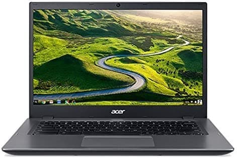 Acer Chromebook 14, aluminio, HD de 14-inch, Intel Celeron Dual Core, 4 GB LPDDR3 RAM, 16 GB de memoria, negro, Negro 14" Acer CP5