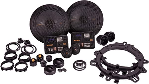Kicker 47KSS6704 Audio para automóvil de 6 3/4 pulgadas, componente de 500 W, par de altavoces pico KSS6704 nuevo
