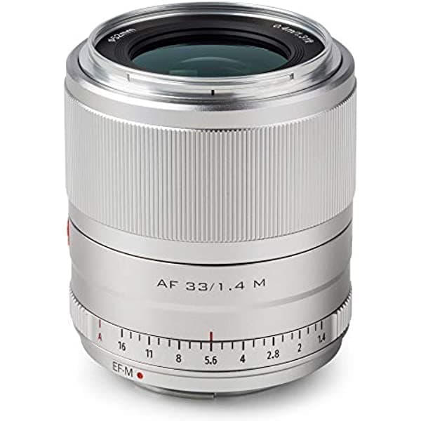 VILTROX 1.299 in F1.4 APS-C AF lente de enfoque automático compatible con Canon EOS-M Mount M10 M100 M3 M5 M50 M6 M60 II AF 33/1.4 M
