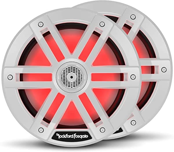 Rockford Fosgate M1-8 Color Optix 8" Marine sistema de altavoces de 2 vías, blanco (par)