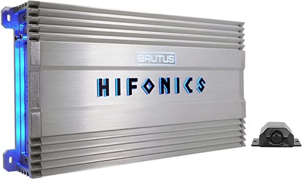 Hifonics BG-2500.1D Brutus Gamma BG Series Amp (monobloque, 2.500 vatios máximo, Super D-Class)