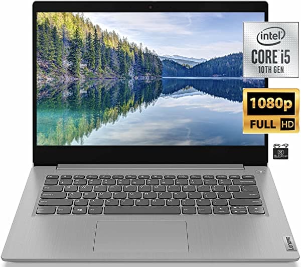 Lenovo IdeaPad 3i 14" FHD IPS, Intel Core i5-10210U, 8GB RAM, 512GB SSD, UHD Graphics, Windows 11, Bluetooth, Webcam y HDMI. Newest Lenovo 14 IdeaPad 3i