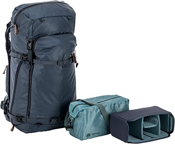 Shimoda Explore 60 Starter Kit (con 2 unidades de núcleo pequeño) - Blue Nights (520-013)