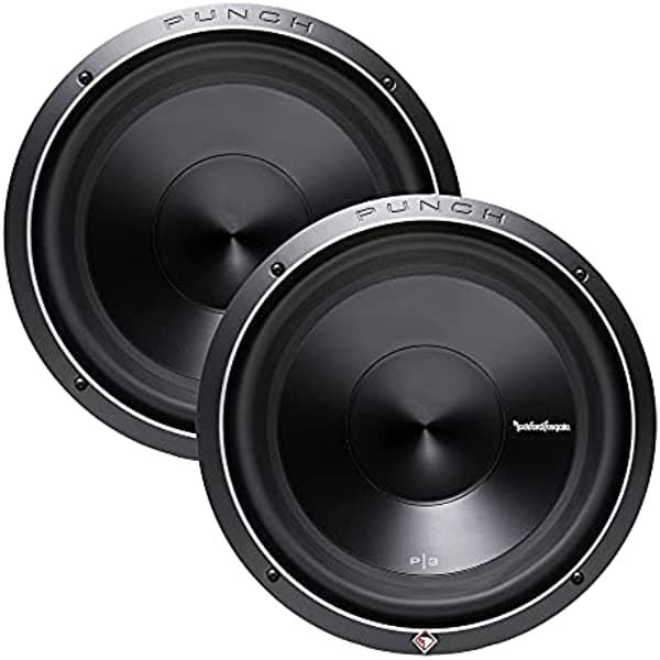 2) nuevo Rockford fosgate p3d4 - 12 12" 2400 W 4-ohm DVC coche Audio Subwoofer Sub