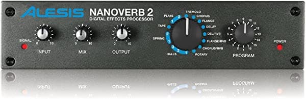 Alesis nanoverb 2 | Procesador de Efectos Digital con 16 ajustes de programa para efectos de 256