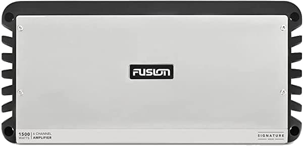 Fusion Signature Series - Amplificador marino de 6 canales de 1500 vatios, una marca Garmin