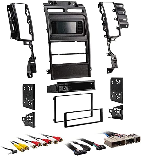 Metra 99-5722 Kit de instalación de tablero de radio DIN individual o doble para Ford Taurus 2010-2012