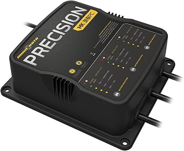 Minn Kota - mk318pc 3 banco X 6 Amp Cargador de precisión