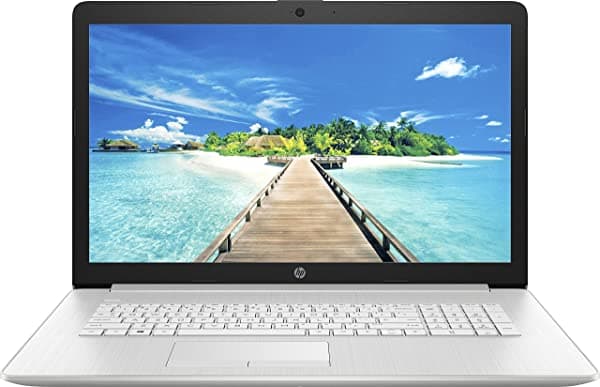 Laptop HP 17, pantalla HD+ de 17.3 pulgadas, cámara web Intel Core de 11ª generación, Bluetooth, HDMI, RJ-45, Windows 11 Home (16 GB de RAM | SSD PCIe de 512 GB, procesador Intel Core i3-1115G4 de 11ª generación) Notebook