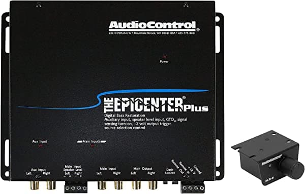 AudioControl El procesador de restauración de graves negros Epicenter Plus con interfaz OEM THE EPICENTER PLUS