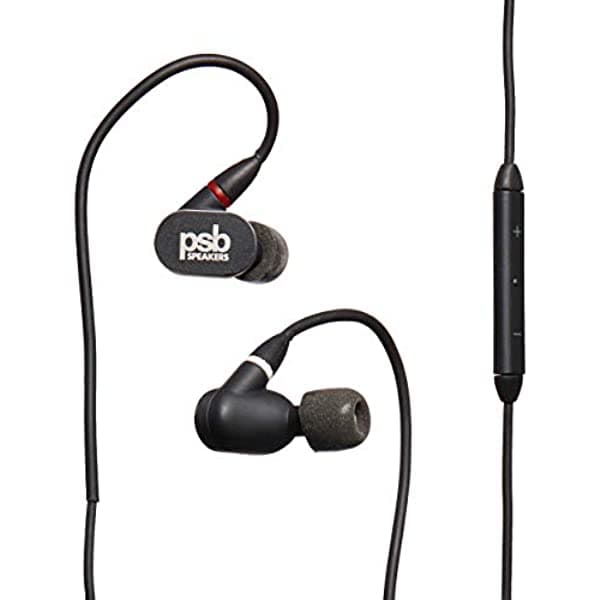 PSB m4u 4 de alta definición monitores dentro de oído (Auriculares), color negro diamante M4U-4 BLK