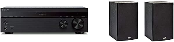 Sony STRDH190 - Receptor estéreo de 2 canales con entradas de fono y Bluetooth