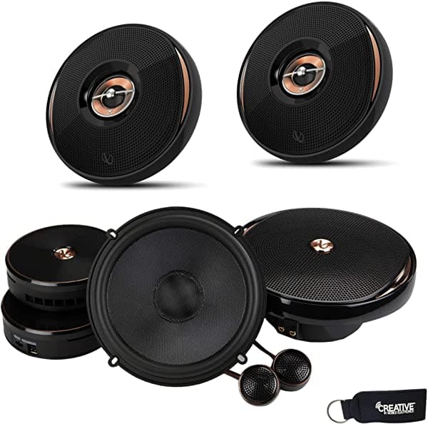 Infinity KAPPA-60CSX Altavoces de componentes de 6.5" KAPPA-62IX Altavoces coaxiales de 6.5" KAPPA-60CSX+KAPPA-62IX