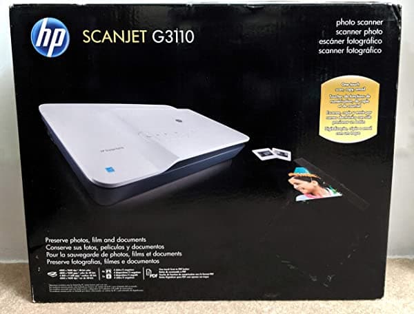 Escáner de fotos HP ScanJet G3110