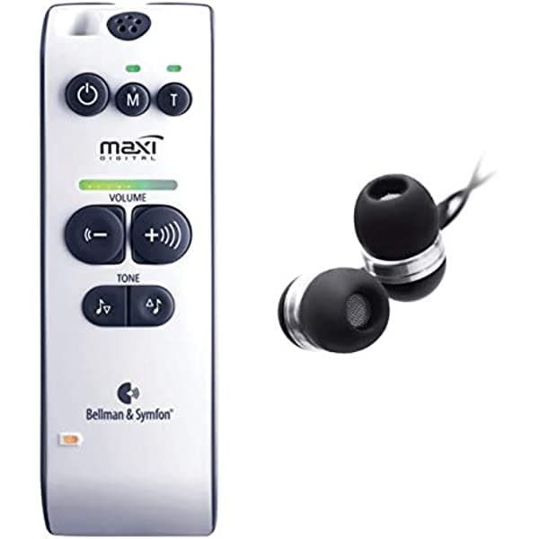 Bellman Audio Maxi - Amplificador personal con auriculares duales
