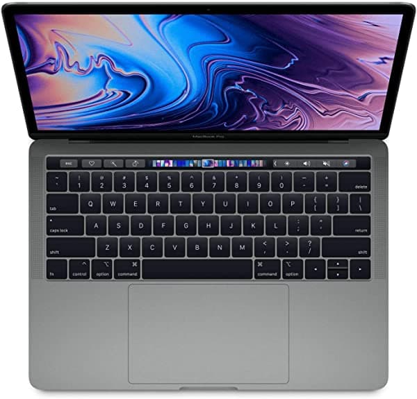 Amazon Renewed Apple MacBook Pro de 13,3 pulgadas MR9Q2LL/A con Touch Bar 2018 - Intel Core i7 de 2,7 GHz, 16 GB de RAM, 1 TB de SSD - Gris espacial (reacondicionado)