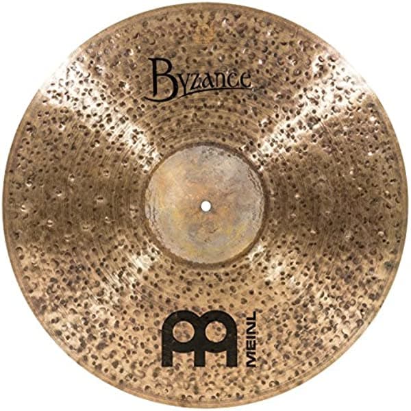 Meinl Cymbals B22RBR Byzance - Platillo ride con campana cruda oscura de 22 pulgadas