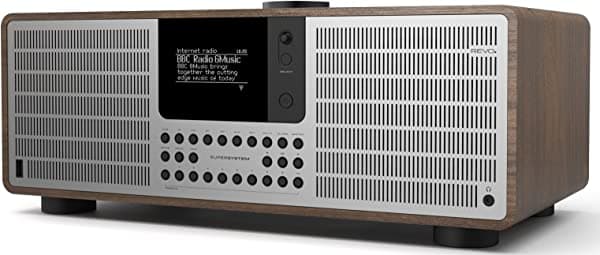 REVO SuperSystem Sistema de audio premium multiformato - Nuez/plata