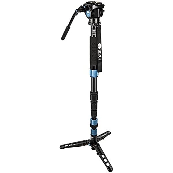 Monopod de foto/vídeo de la serie P-SR SIRUI con cabeza de vídeo VA (P-204SR+VA-5)