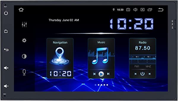 Dasaita Unidad principal Bluetooth Android 10.0 de 9 pulgadas para Toyota Tacoma, Corolla Sienna 2016 2017 2018 pantalla táctil para auto Radio Carplay 4G Ram 64G ROM compatible con Android Auto Navegación GPS WiFi RDS 2 Din HA5457-V10