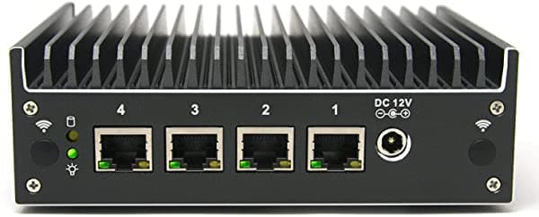 Protectli Vault Pro VP2410-4 Port, Firewall Micro Appliance/Mini PC - Intel Celeron J4125, DDR4 RAM, almacenamiento SSD M.2, AES-NI, 8 GB de RAM, 120 GB SSD