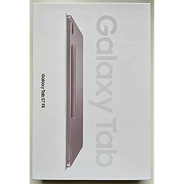 SAMSUNG Galaxy Tab S7FE 2021 WiFi+LTE Android Tablet de 12.4 pulgadas, pantalla WiFi de 64+4 GB S Pen incluida batería de larga duración, potente rendimiento (rosa místico) ‎-T735