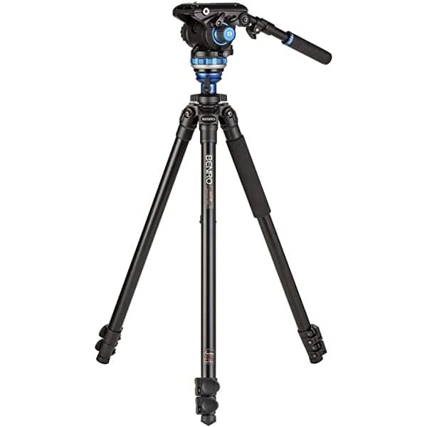 Benro Trípode De Aluminio A2573F Con Cabezal De Video S6Pro A2573FS6PRO