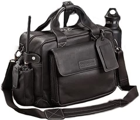 Lightspeed Aviation - El Markham Bolso De Vuelo De Cuero | 4111 The Markham