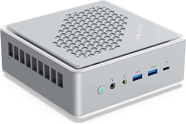 KODLIX EliteMiNi TH50 Mini PC Core i5-11320H de 11ª generación, Windows 11 Pro, RAM 16 GB, 512 GB SSD, 2500 Mbps Dual LAN, HDMI/USB4/DP 8k@60Hz, salida triple pantalla, computadora de escritorio, soporta encendido automático