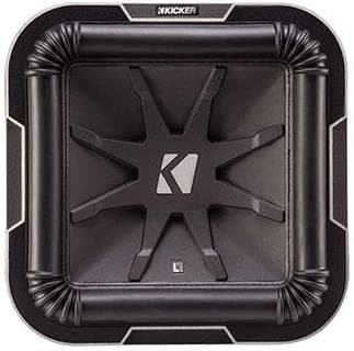 Kicker 41L7102 - Subwoofer único en forma de cono L7 de 2 ohmios 750 (Watts RMS) de 10 pulgadas