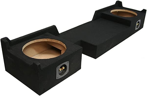 American Sound Connection Compatible con Ford F-150 Super Crew 2004-2008, Kicker Comp C10 Dual 10 pulgadas caja para subwoofer - 2 Ohm final KICKER16-PACK38