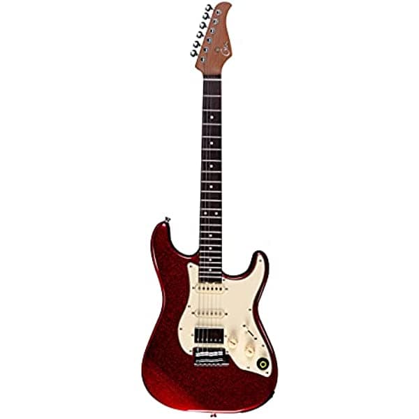 Mooer Gtrs S800 - Guitarra Inteligente (S800 Color Rojo Metálico)