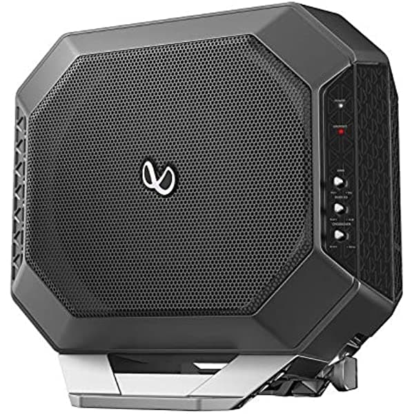 Infinity Basslink DC- 10" Compact sistema de subwoofer con alimentación INFBASSLINKDCBLK