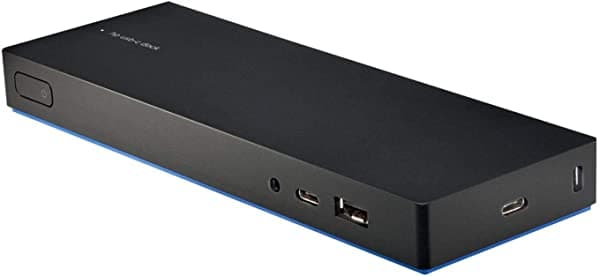 HP 3FF69AA USB-C - Estación de acoplamiento, color negro