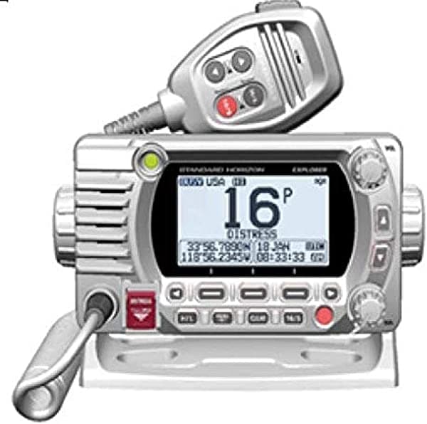 STANDARD HORIZON GX1850W Blanco 25W VHF/NMEA2000/Second Explorer Series 25W Color blanco unidad de fuente de alimentación