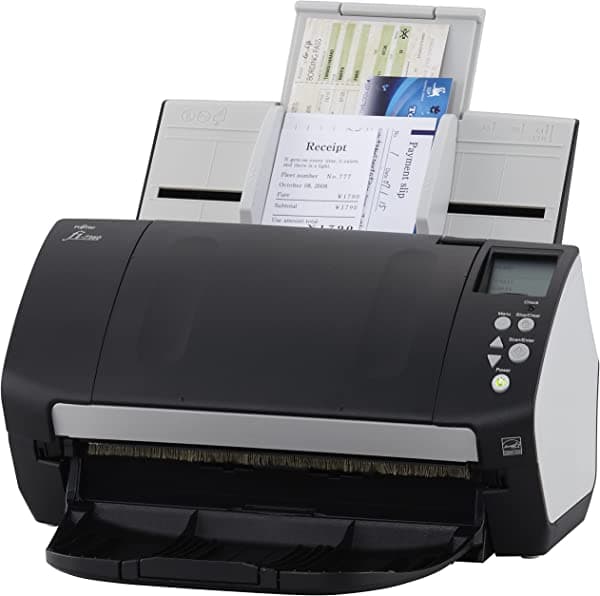 Fujitsu fi-7160 - Escáner de documentos dúplex de color profesional prémium con 3 años de servicio fi-7160 premium bundle