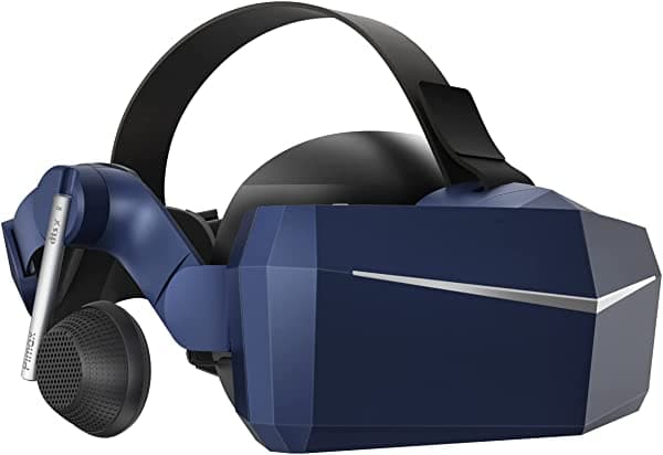 Pimax Vision 8K X VR Headset, Dual Native 4K Monitors, 90Hz for PC VR HMD, Steam VR Gamers, Deluxe Modular Audio Strap. P2