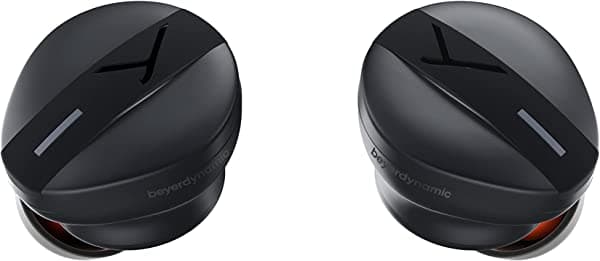 beyerdynamic Auriculares intrauditivos Bluetooth inalámbricos negros BYRD, cancelación activa de ruido, larga duración de la batería, micrófono, IPX4, personalización de sonido y Alexa integrados Free BYRD Black