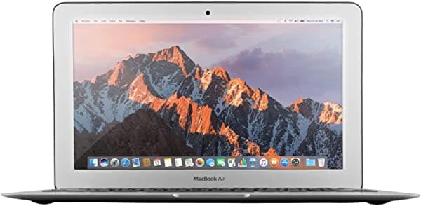 Amazon Renewed Apple MacBook Air MJVE2LL/A de 13.3 pulgadas, Intel Core i7 de 2.2 GHz, 8 GB de RAM, SSD de 128 GB, color plateado (reacondicionado)
