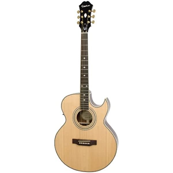 Epiphone PR5-E guitarra acústica/eléctrica de cuerpo fino Florentine Cutaway EEP5NAGH1