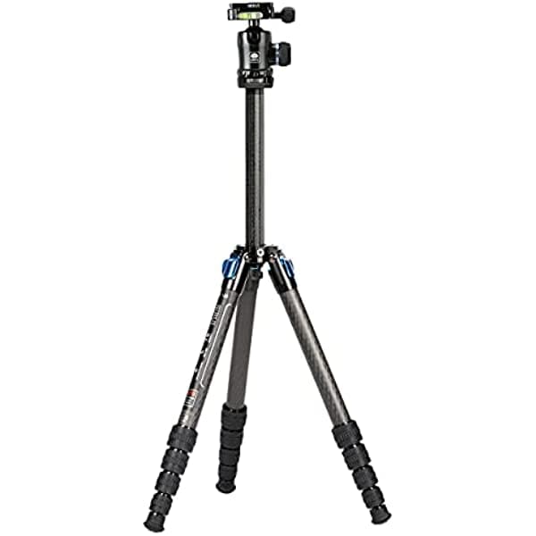 SIRUI Kits de trípode de fibra de carbono ST con columna central triangular (ST125+K10X)
