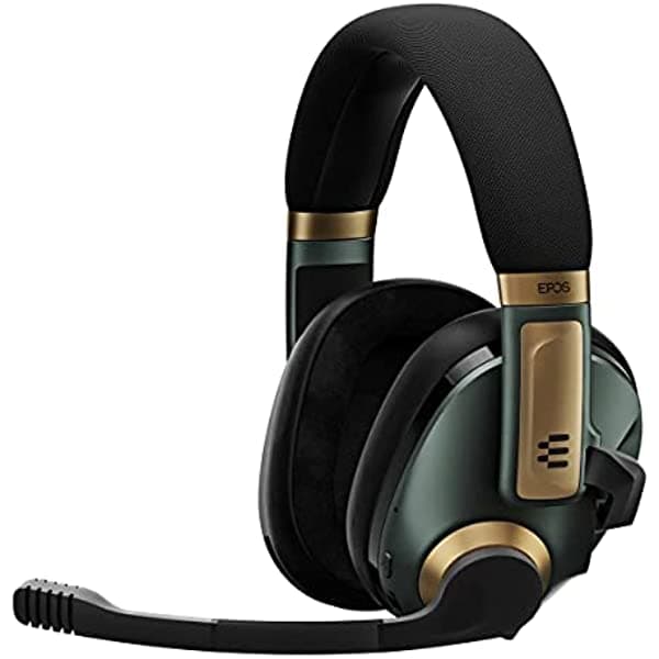 EPOS Audio H3PRO Auriculares híbridos inalámbricos cerrados acústicos para juegos (verde carrera) 1000894