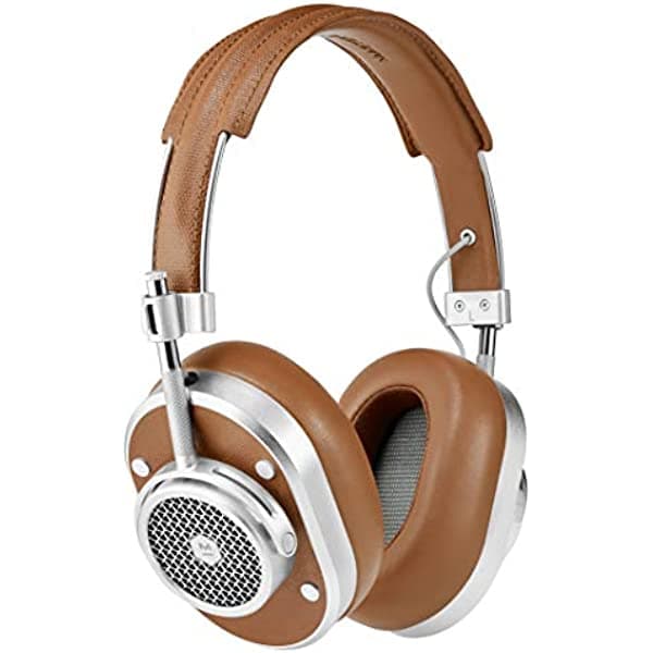 Master & Dynamic MH40 - Auriculares inalámbricos con aislamiento de ruido con micrófono, auriculares de estudio profesionales con capacidad Bluetooth MH40S2-W
