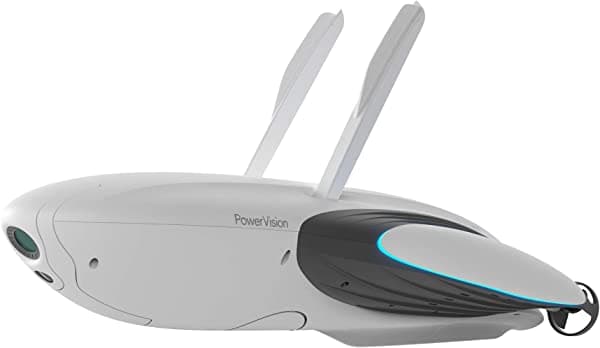 PowerVision Powerdolphin Dron de superficie de agua estándar con cámara 4K UHD y joystick de dispositivo móvil PDS10