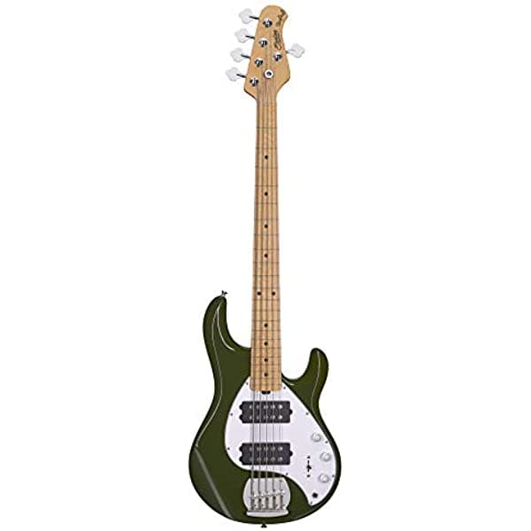 Sterling by Music Man Bajo de 5 cuerdas, para diestros, oliva (RAY5HH-OLV-M1)