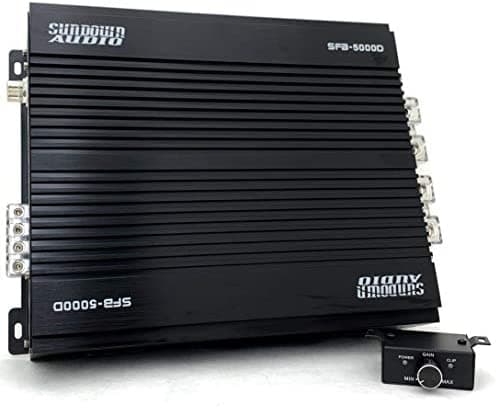 Sundown Audio SFB-5000D Monoblock AMP 5000W RMS Amplificador para subwoofers