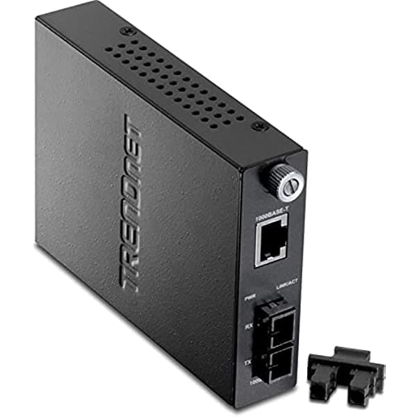 Trendnet tfc-1000s50 - Conversor de medios - RJ-45/SC Single Mode - hasta 31.1 miles