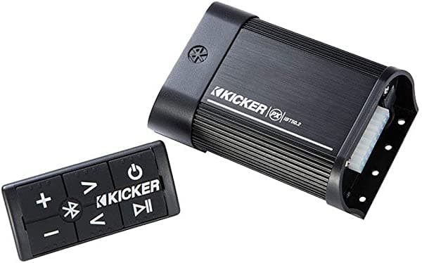Kicker 40pxibt502 pxibt50.2 motocicleta/ATV Amplificador de 2 canales Bluetooth + Remote